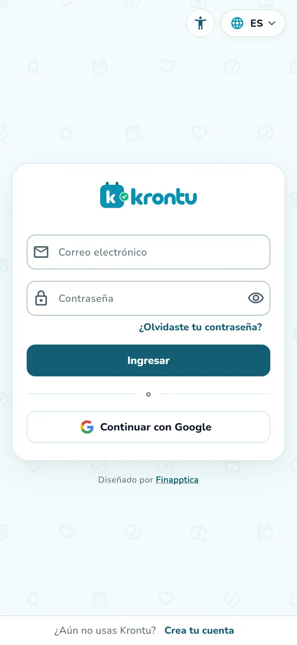 Entrar a Krontu
